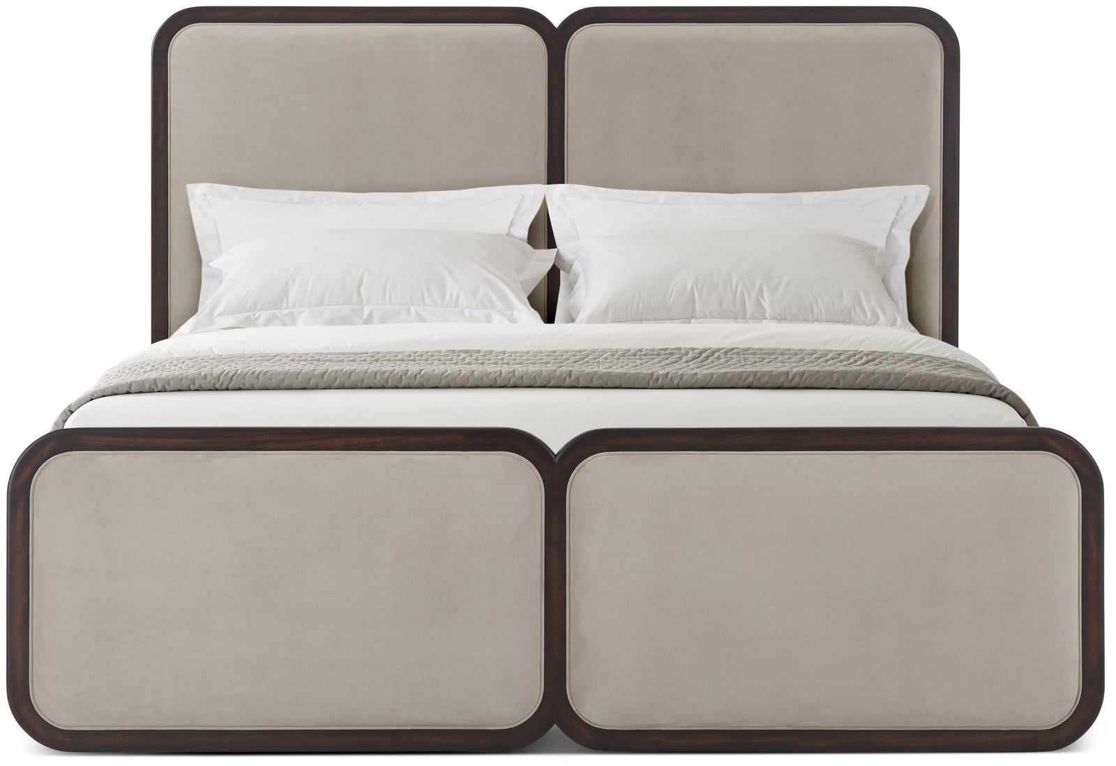 Theodore Alexander Brio Upholstered Bed King – angle view
