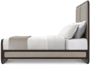 Theodore Alexander Brio Upholstered Bed King – side view