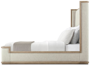 Theodore Alexander Catalina Upholstered Bed California King / Dune – angle view