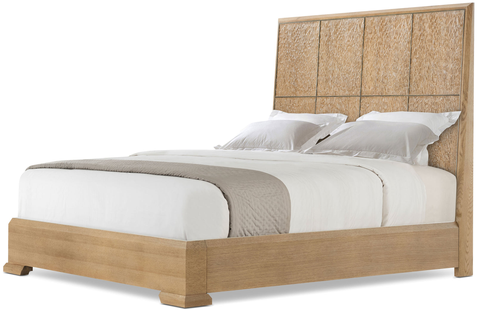 Theodore Alexander Essence Bed California King / Blonde – front view