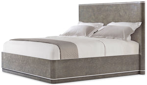 Theodore Alexander Hudson Wood California King Bed – front view