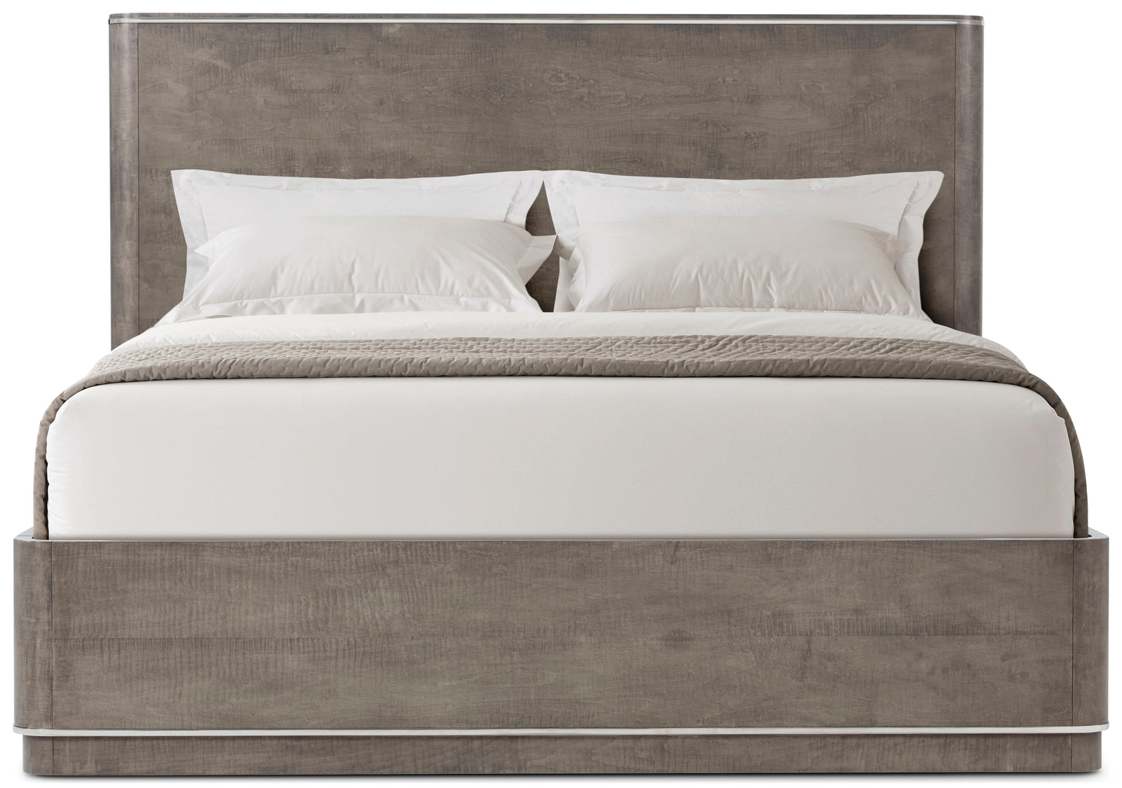 Theodore Alexander Hudson Wood California King Bed – angle view