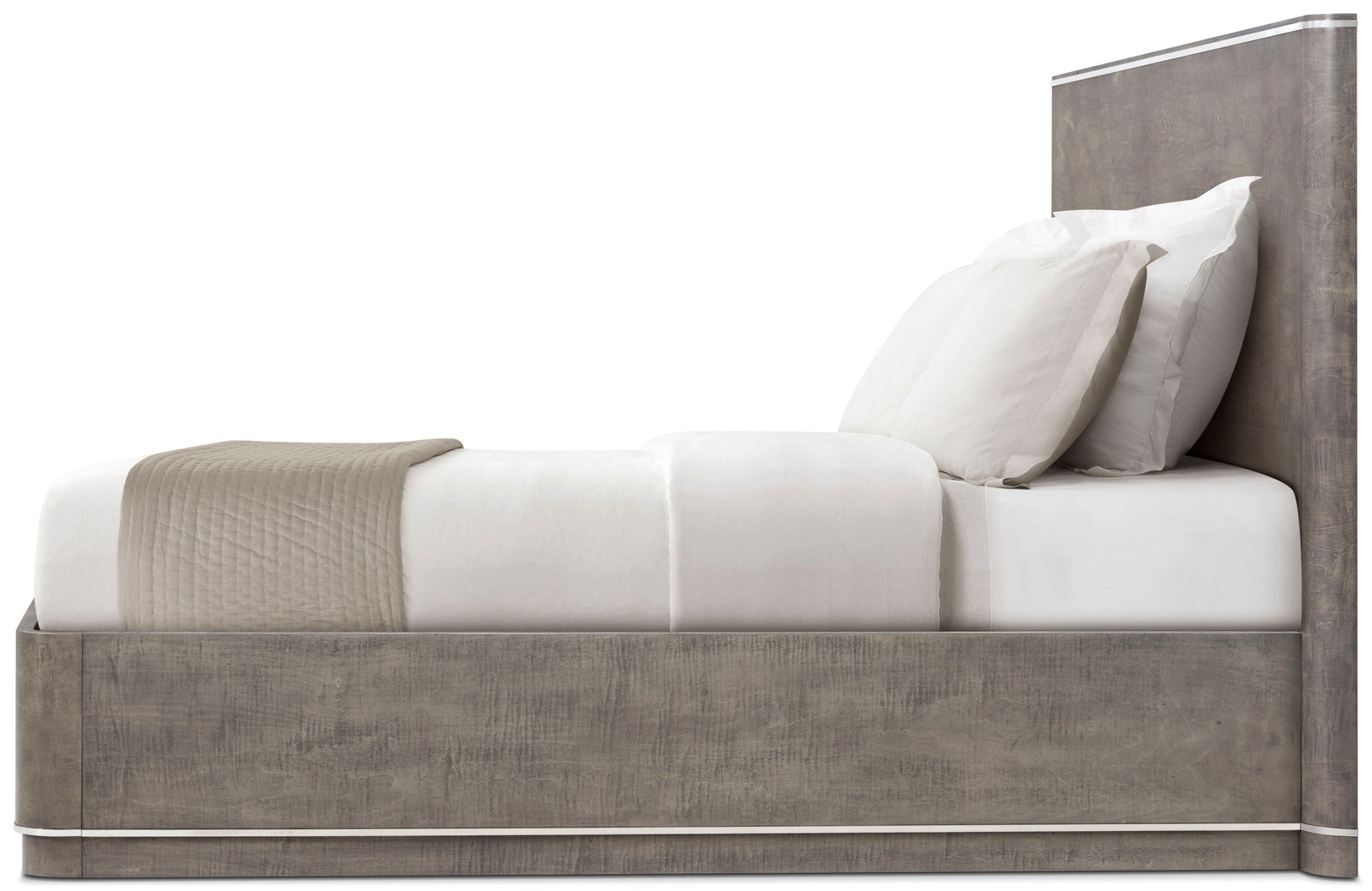 Theodore Alexander Hudson Wood California King Bed – side view
