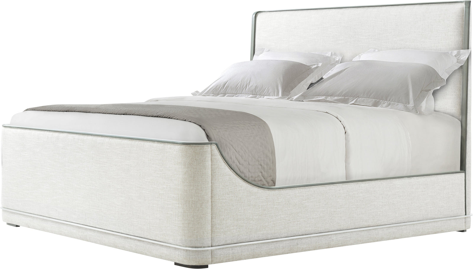 Theodore Alexander Hudson Upholstered Bed California King – front view