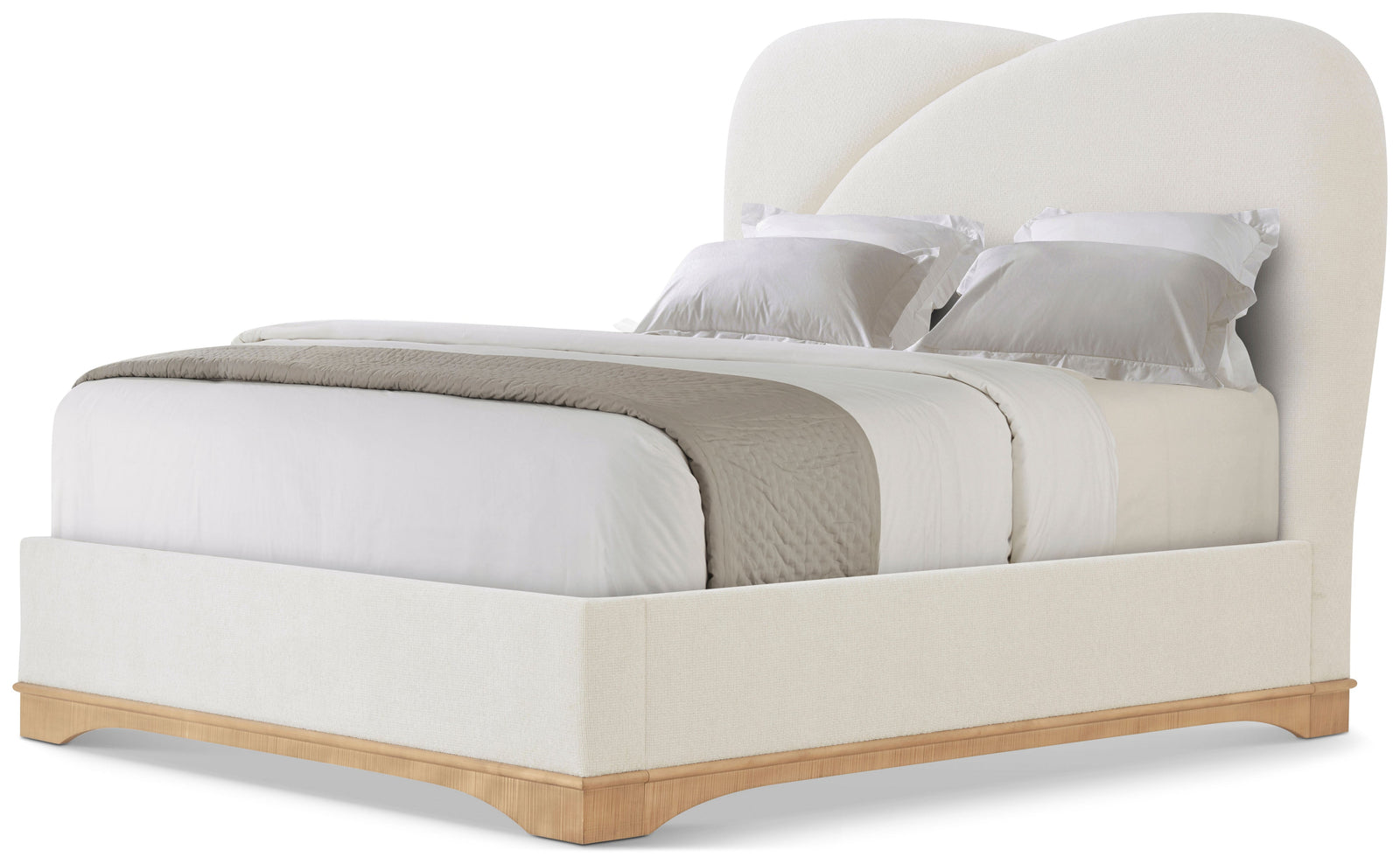 Theodore Alexander Origins Bed California King / Sesame – front view