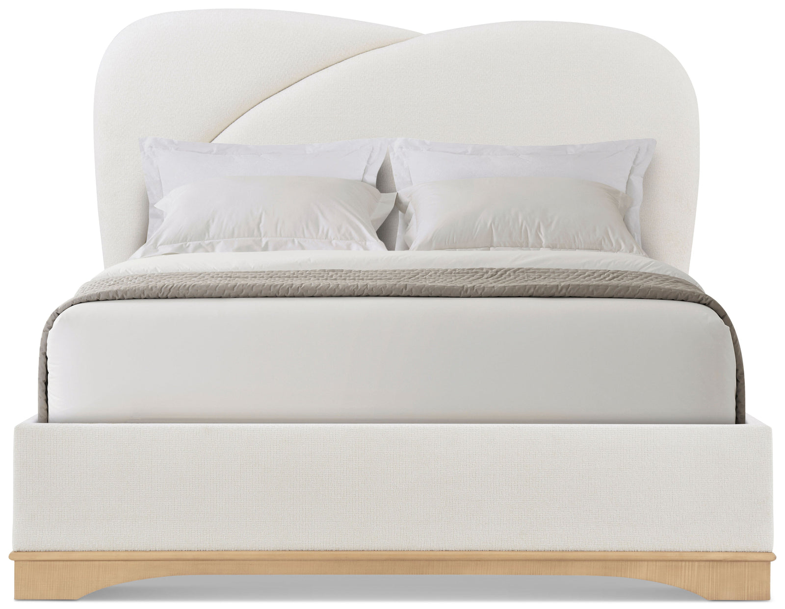 Theodore Alexander Origins Bed California King / Sesame – angle view