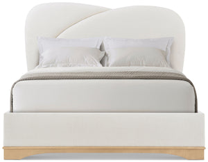 Theodore Alexander Origins Bed California King / Sesame – angle view