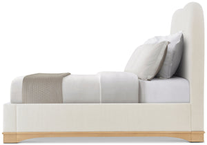 Theodore Alexander Origins Bed California King / Sesame – side view