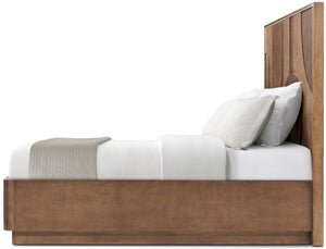 Theodore Alexander Origins Plinth Bed California King / Landmark – side view