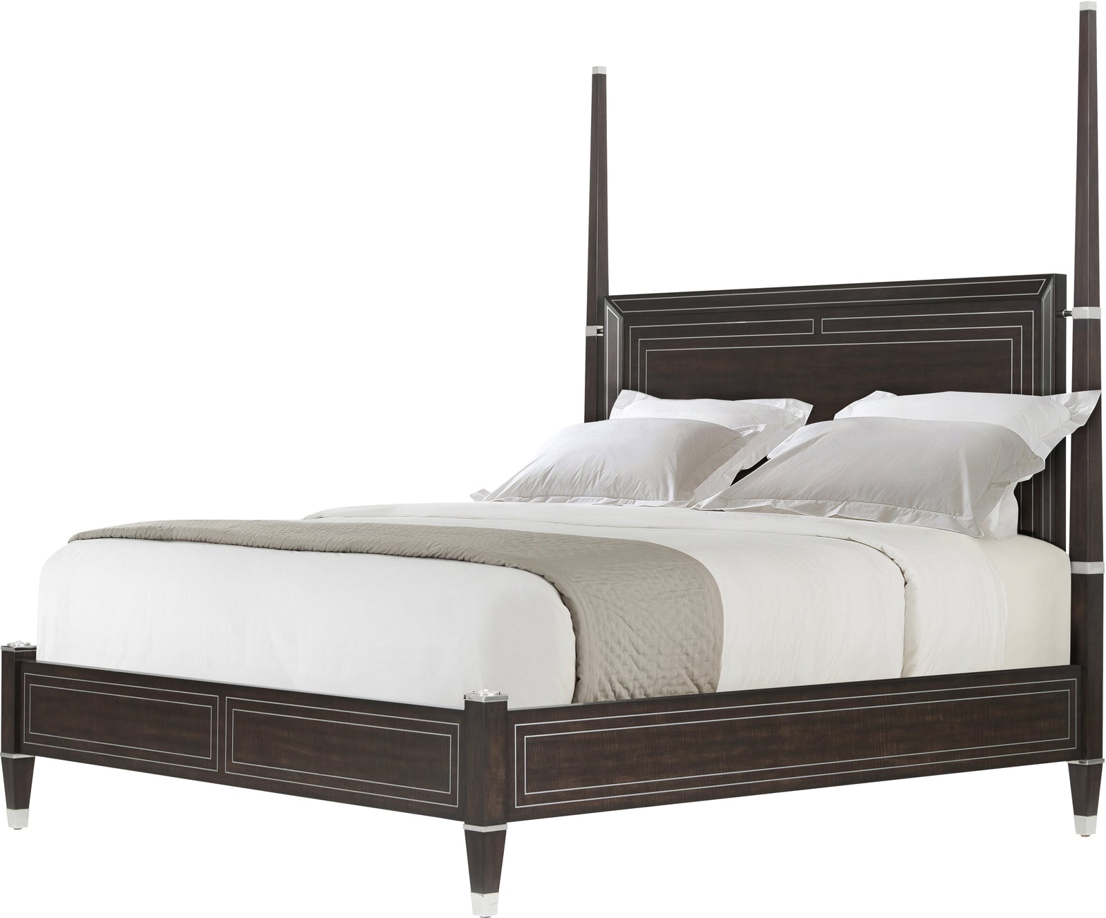 Theodore Alexander Spencer London Poster Bed California King / SPL-Fulham – front view