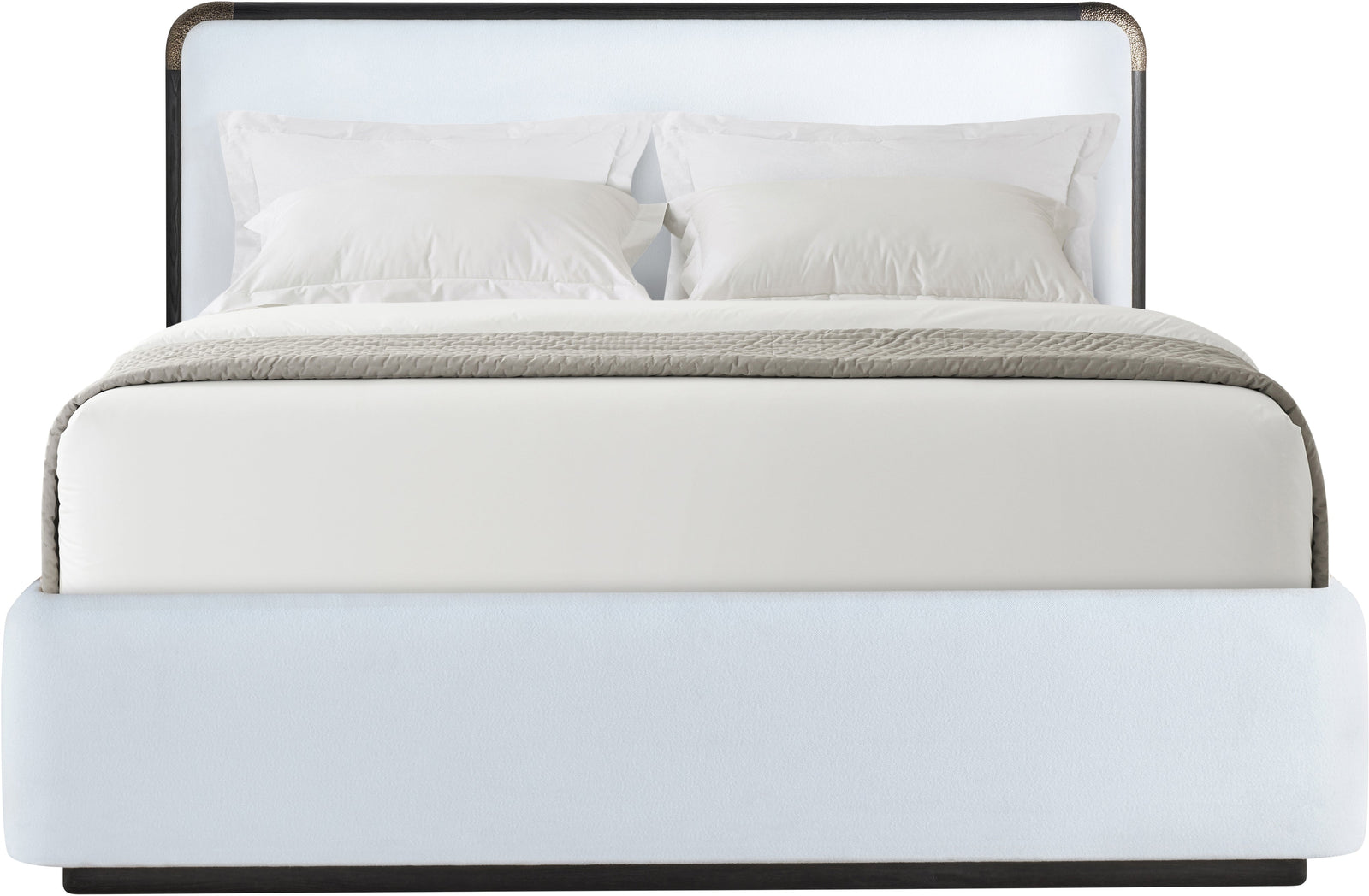 Theodore Alexander Luna Upholstered Bed California King / Palmer – angle view