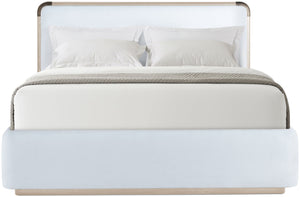 Theodore Alexander Luna Upholstered Bed California King / Cascade – angle view