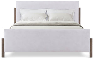 Theodore Alexander Urbane Upholstered Bed California King / Campfire – angle view
