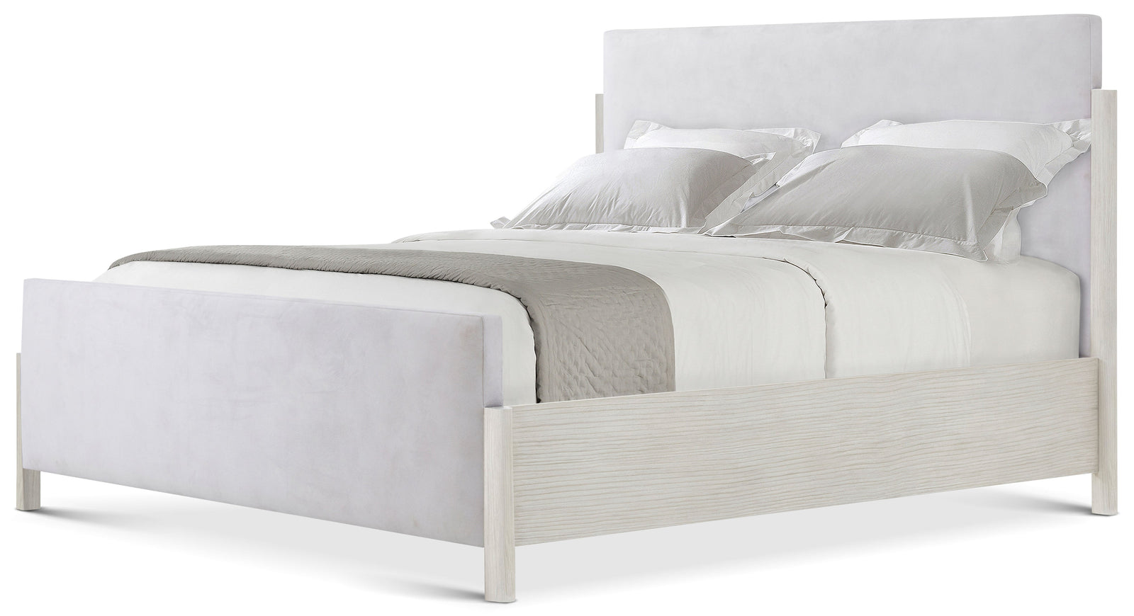 Theodore Alexander Urbane Upholstered Bed California King / Sundew – front view
