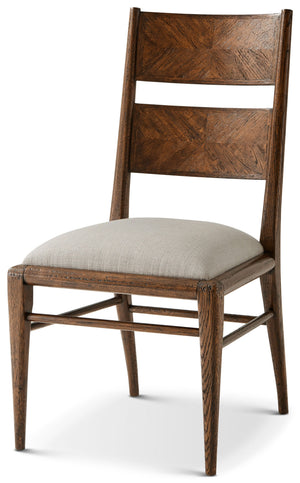 Theodore Alexander Nova Dining Side Chair Dusk – front view