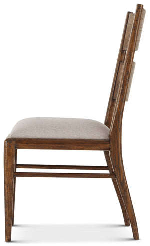 Theodore Alexander Nova Dining Side Chair Dusk – side view