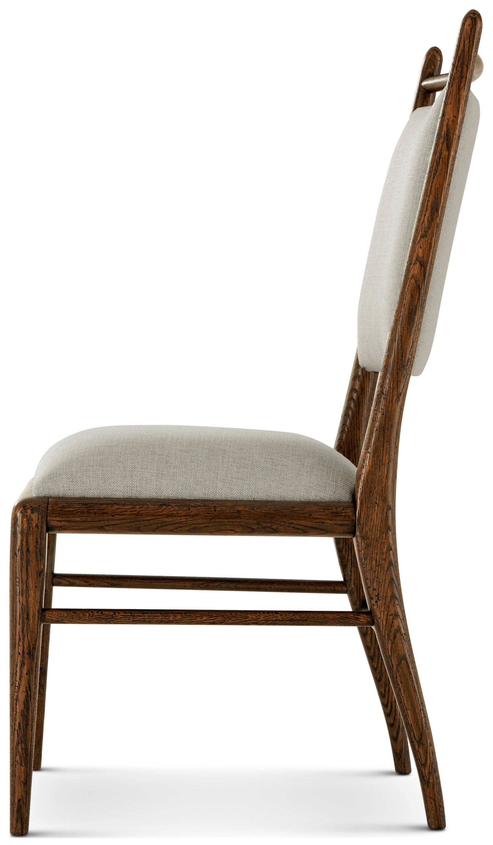 Theodore Alexander Nova Dining Side Chair II Dusk – side view