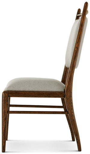 Theodore Alexander Nova Dining Side Chair II Dusk – side view