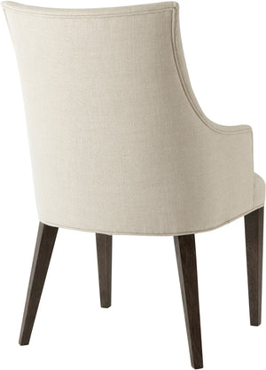 Theodore Alexander Adele Dining Armchair – angle view