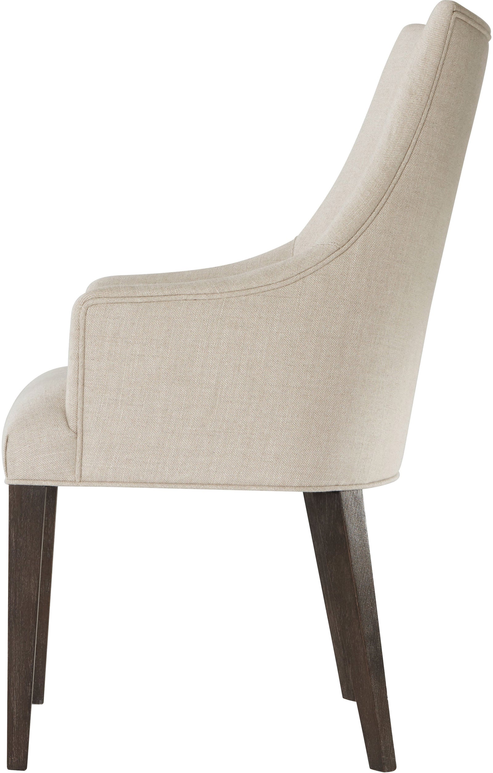 Theodore Alexander Adele Dining Armchair – side view