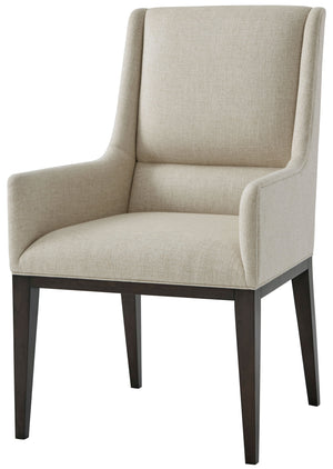 Theodore Alexander Dorian Dining Armchair – front view