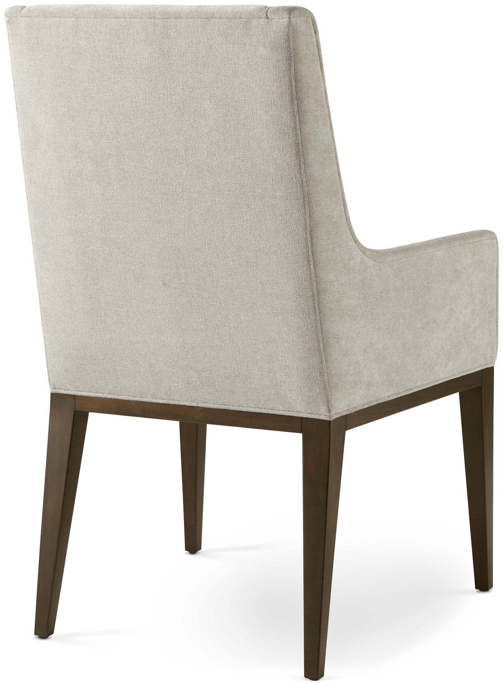 Theodore Alexander Lido Upholstered Dining Arm Chair – angle view