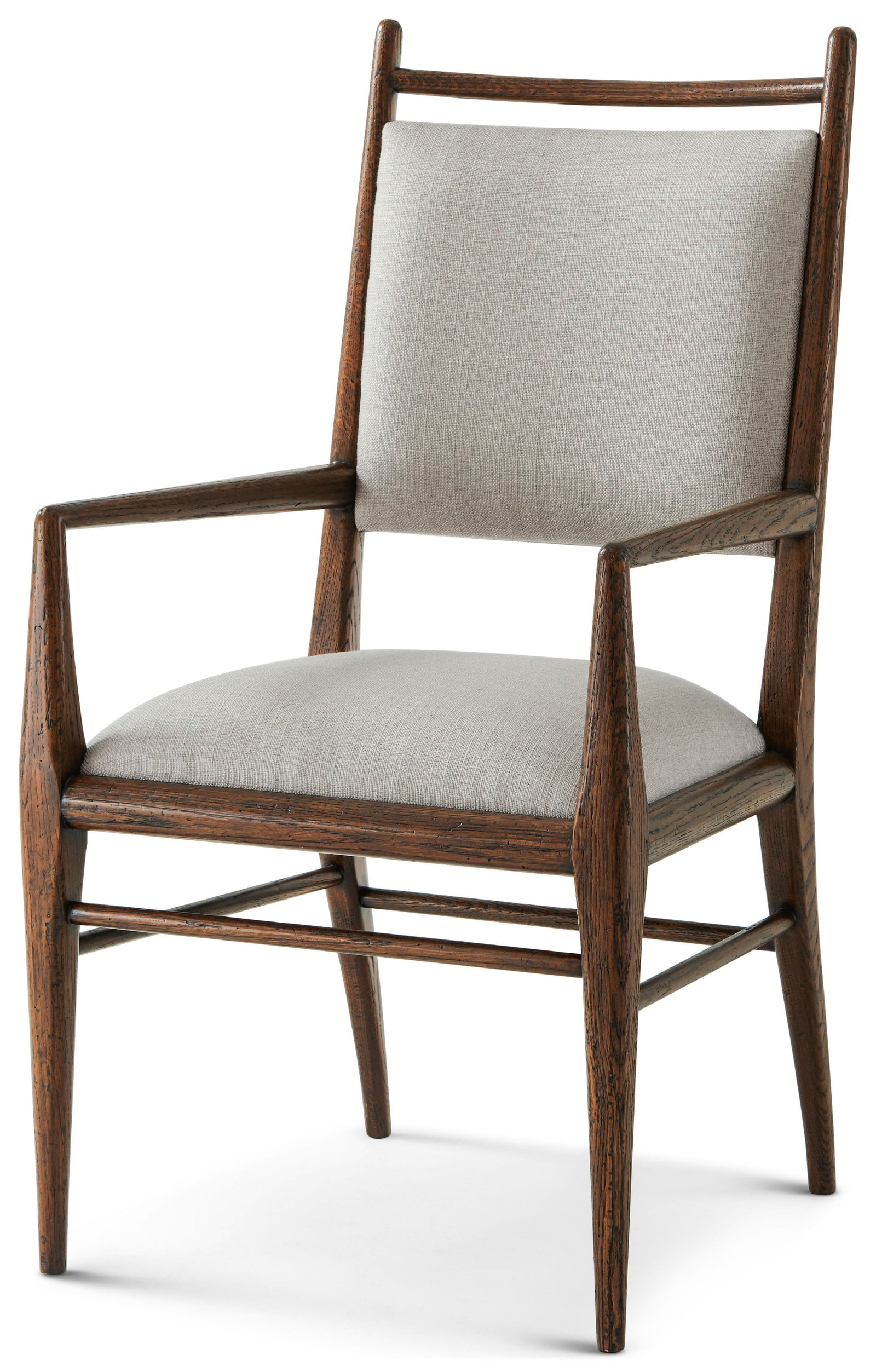 Theodore Alexander Nova Dining Arm Chair II Dusk – front view
