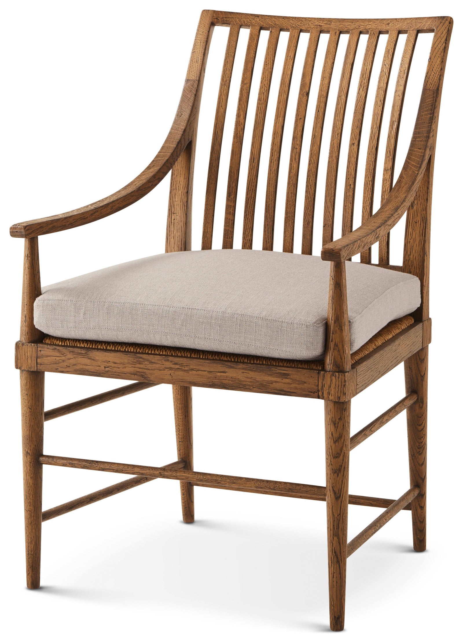 Theodore Alexander Nova Dining Arm Chair III – front view