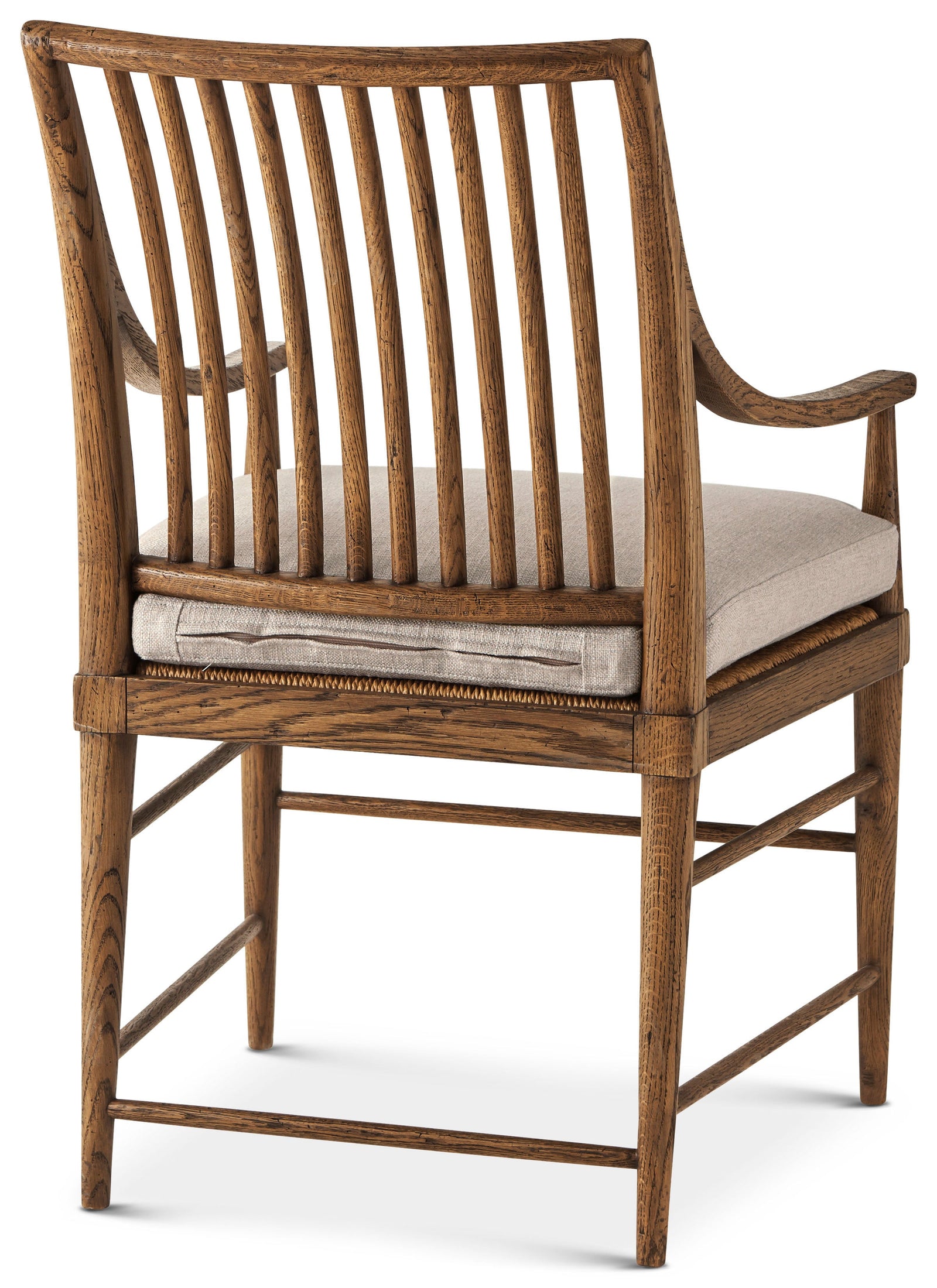 Theodore Alexander Nova Dining Arm Chair III – angle view