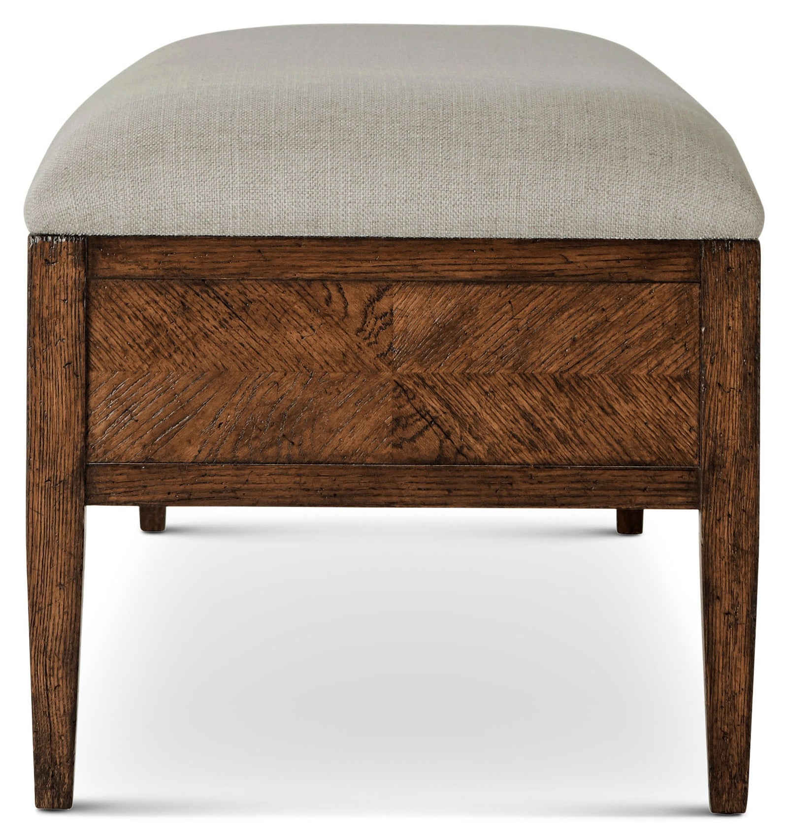 Theodore Alexander Nova Bench Dusk – side view