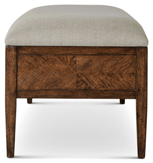 Theodore Alexander Nova Bench Dusk – side view