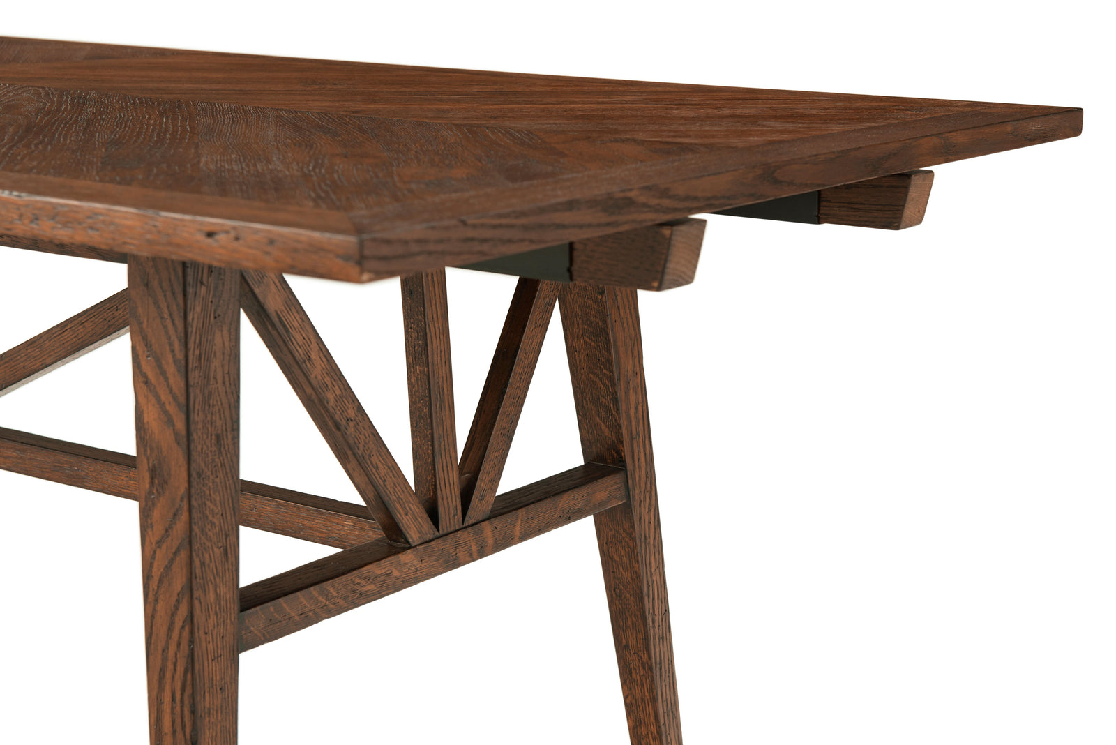 Theodore Alexander Nova Extending Dining Table Dusk – detail