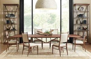 Theodore Alexander Nova Extending Dining Table Dusk – room setting