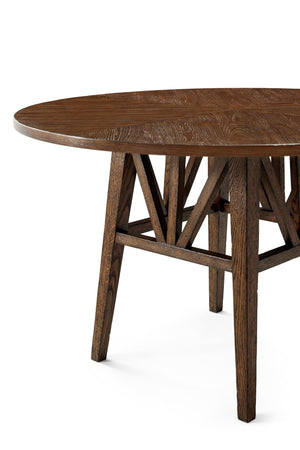 Theodore Alexander Nova Round Dining Table Dusk – detail