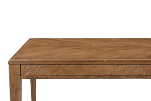 Theodore Alexander Nova Extending Dining Table II Dawn – side view