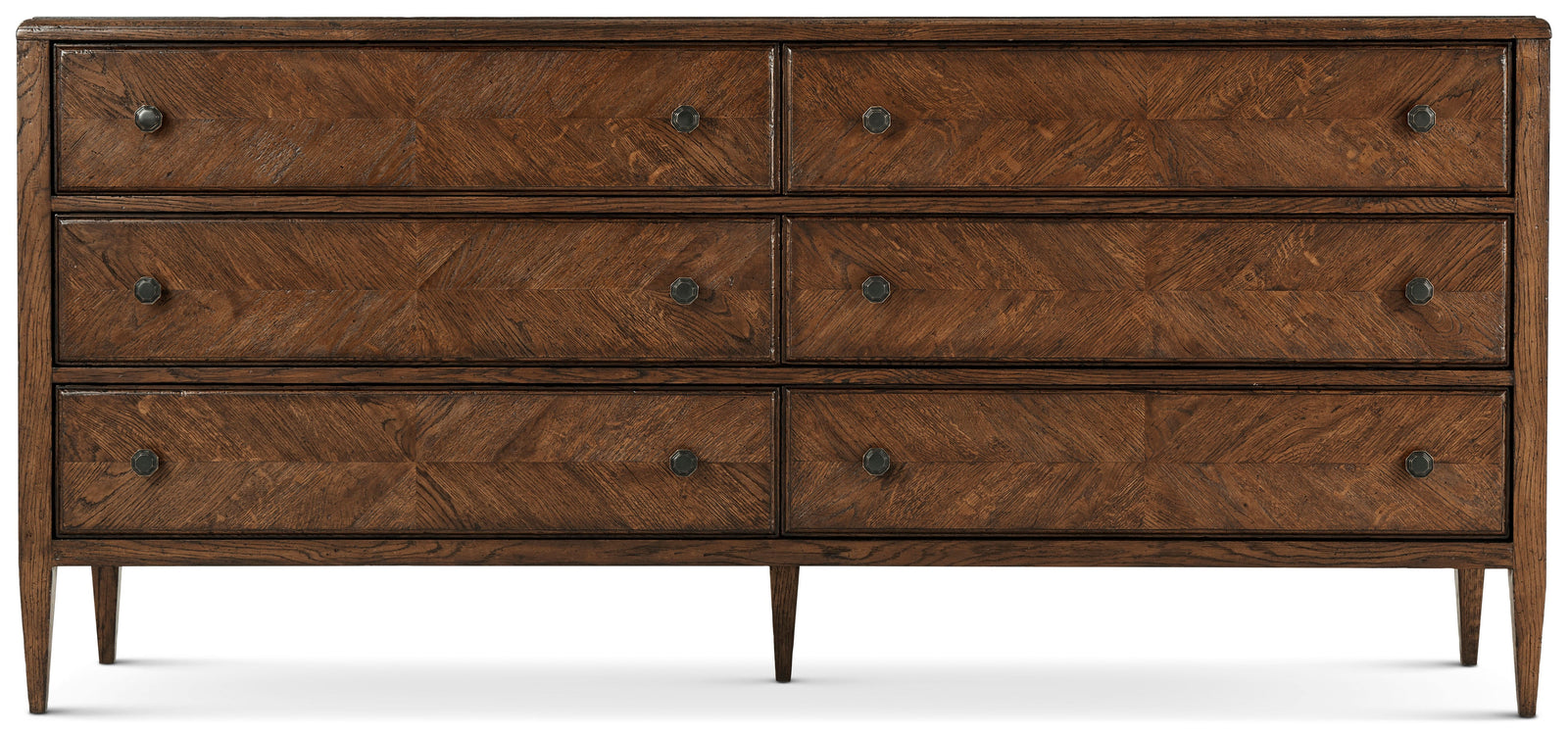 Theodore Alexander Nova Long Dresser Dusk – front view