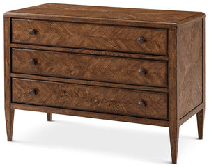 Theodore Alexander Nova Chest of Drawers II Dusk – angle view