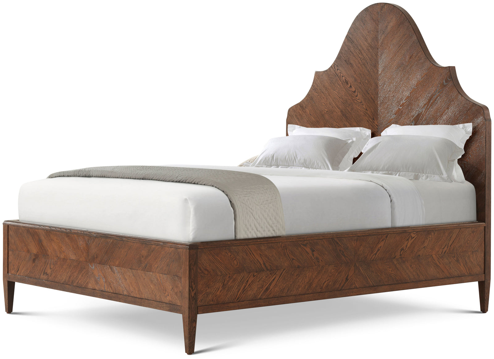 Theodore Alexander Nova Bed Queen / Dusk – front view