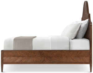 Theodore Alexander Nova Bed Queen / Dusk – angle view
