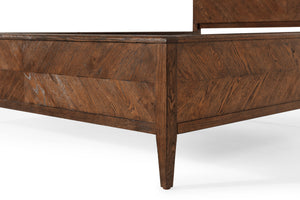 Theodore Alexander Nova Bed Queen / Dusk – detail