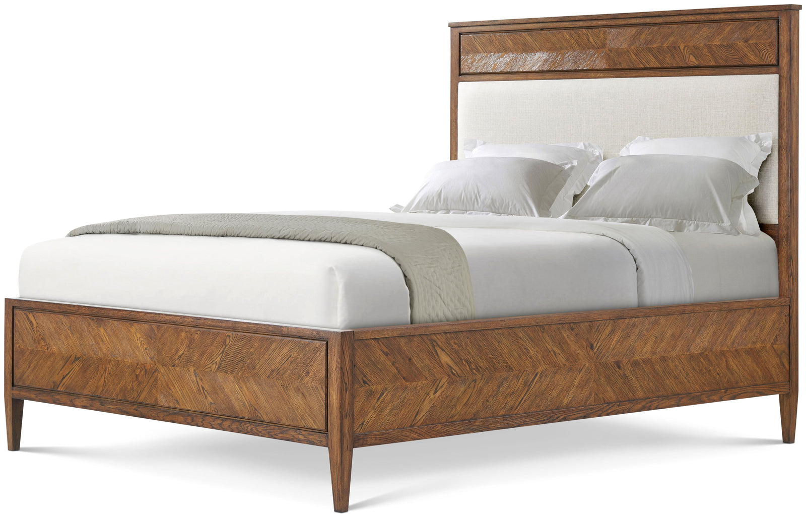 Theodore Alexander Nova Bed II Queen / Dawn – front view