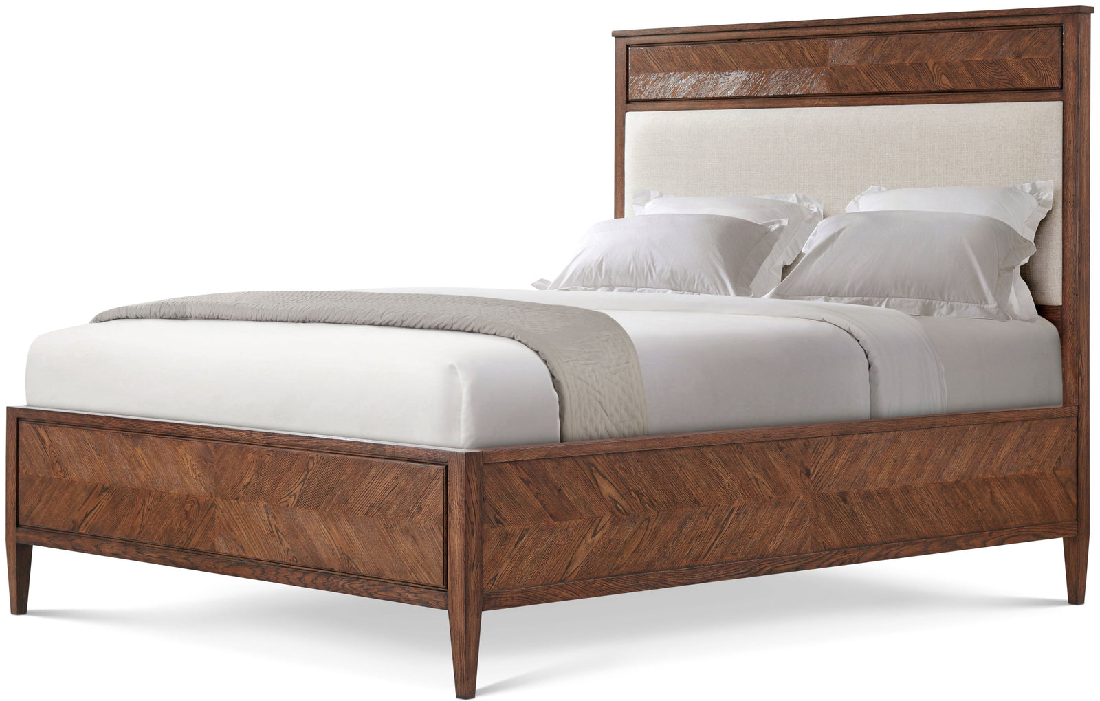 Theodore Alexander Nova Bed II Queen / Dusk – front view