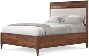 Theodore Alexander Nova Bed II Queen / Dusk – front view