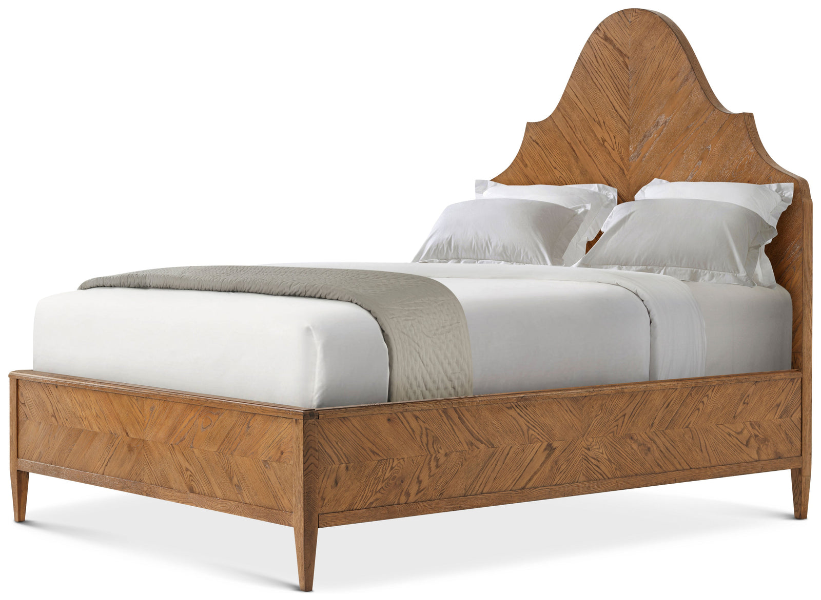 Theodore Alexander Nova Bed King / Dawn – front view