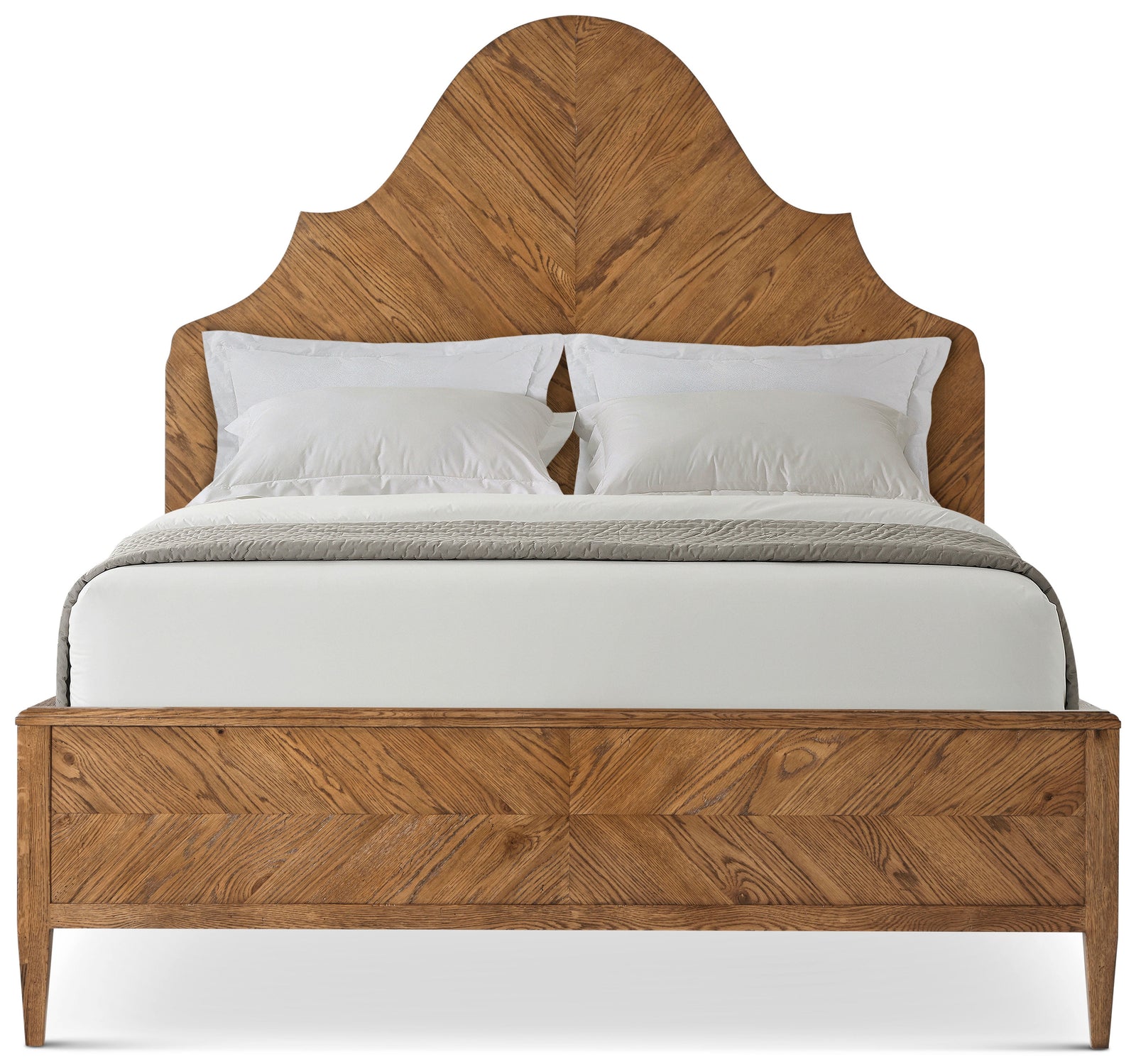 Theodore Alexander Nova Bed King / Dawn – angle view
