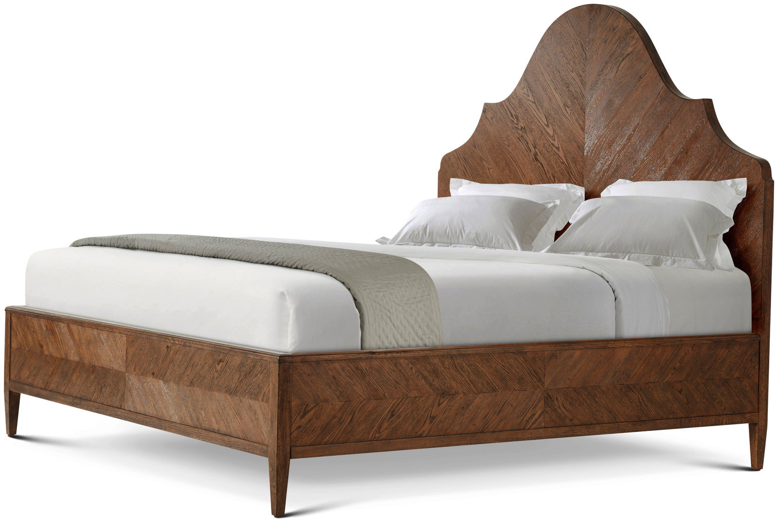 Theodore Alexander Nova Bed King / Dusk – front view