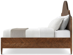 Theodore Alexander Nova Bed King / Dusk – angle view