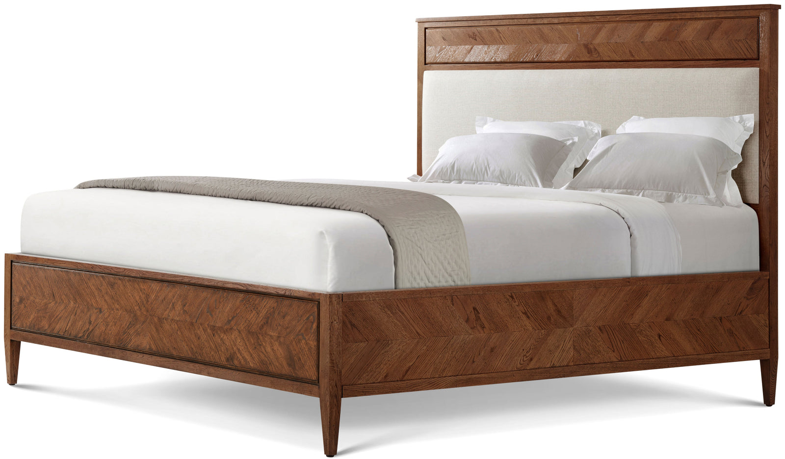 Theodore Alexander Nova Bed II King / Dusk – front view