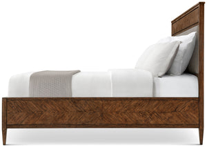 Theodore Alexander Nova Bed II King / Dusk – angle view