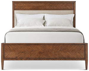 Theodore Alexander Nova Bed II King / Dusk – side view